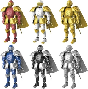 Mittelalterliche Ritter Actionfigur & Zubehör, mehrfach verbunden, beweglich, 5,5" x 4" x 2" - Bild 1 von 25