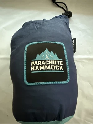 Hammock Lightweight Parachute Silk w Rope & Clips - Image 1 of 4