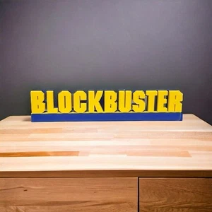 Blockbuster Logo Schild - Bild 1 von 1