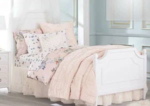 Pottery Barn Kids Monique Lhuillier Starburst Twin Bed Skirt NWOT - Picture 1 of 6