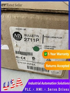 AB 2711P-RP2A FW 5.1 Panelview Logic Module 2711PRP2A Fast Shipping 1PCS - Picture 1 of 3
