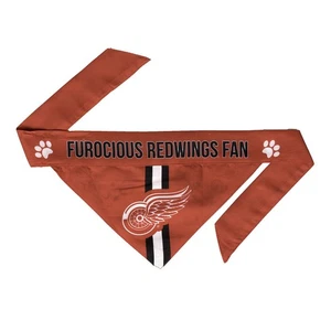 Detroit Red Wings Pet Bandanna Size M - Special Order - Picture 1 of 1
