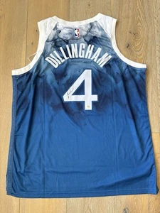 Rob Dillingham Minnesota Timberwolves Autograph Signed Jersey! Psa Coa - Picture 1 of 2