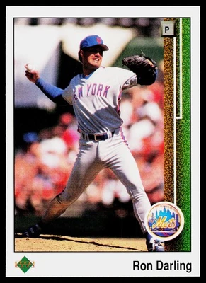1989 Upper Deck #159 Ron Darling - NM+ - Image 1 of 2