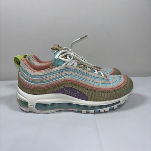Scarpe Nike Air Max 97 SE GS Sun Club Copa Wheat Grass taglia 6 anni DQ4126 400 casual