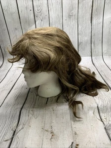 Elura Brown/Blonde Wig 100% modacrylic fiber - Picture 1 of 10