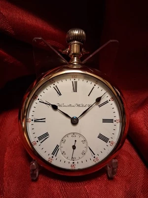 Reloj Bolsillo Fino Hamilton 1903 940 Ferrocarril Grado 21 J Preciso Foto 1 de 4