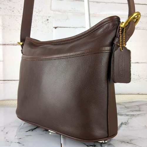 Borsa a tracolla Coach 4143 Vintage [Buone Condizioni] logo marrone dal Giappone