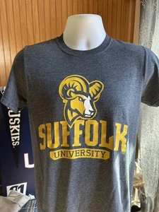Klassisches Vintage Suffolk University Rams Medium T-Shirt nie getragener Zustand �� - Bild 1 von 7