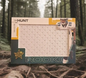 2007 Leaf Rookies & Stars Rookie Jumbo Jerseys Gold /25 Tony Hunt RC NFL Eagles - Bild 1 von 3