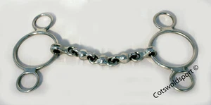CS 3 Ring Waterford Bit Stainless Steel 4.5" NEW - Picture 1 of 1