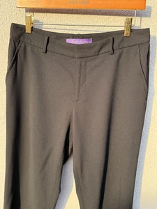 RALPH LAUREN PURPLE LABEL Trousers Womens Wool Blend size 6 Straight Leg MINT - Picture 1 of 15