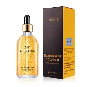 24K Gold Hyaluronic Acid Nicotinamide Face Serum anti Aging Facial Lifting 100Ml - Picture 1 of 1