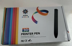 Eden Bazaar 3D-Druckerstift OLED-Display. 0,7 mm Düsendurchmesser inkl. Filament - Bild 1 von 5