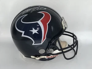 MATT SCHAUB Signed HOUSTON TEXANS Authentic full size Pro Helmet - Auto - Picture 1 of 8