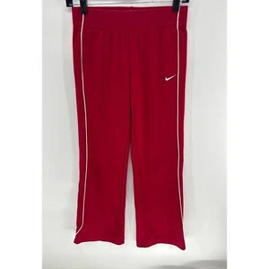 Nike Youth Dark Red Athletic Pants Size Large - Picture 1 of 6