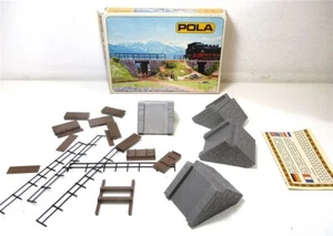 Pola H0 809 Bausatz 2 Dammbrücken unvollständig Bastler OVP (1776h) - Imagen 1 de 1