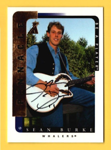 1996-97 Be A Player Autographs #18 Sean Burke Auto
