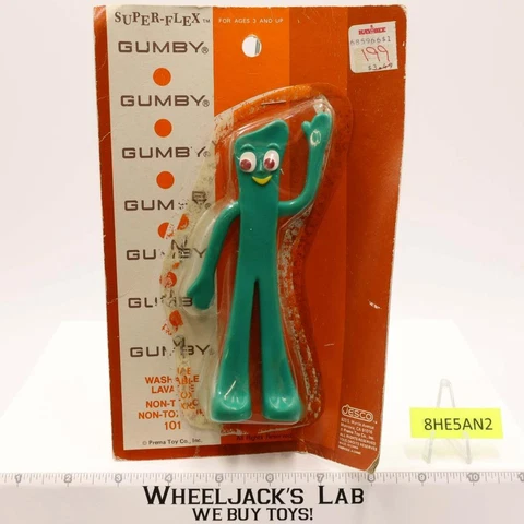 Gumby Super Flex 1980's Jesco Vintage Action Figure Cover