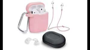 Paquete de funda y accesorios para Airpod (5 piezas) (AirPods no incluidos) surtido - Imagen 1 de 5