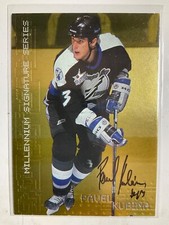 99-00  ITG Be A Player Millennium Signatures Gold Auto #221  Pavel Kubina  MINT