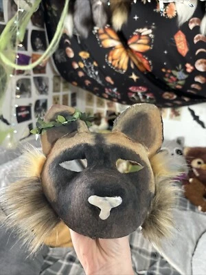 Therian Afircan Wild dog Mask For Quads  High quality. With A lot Of Extras - Image 1 of 4