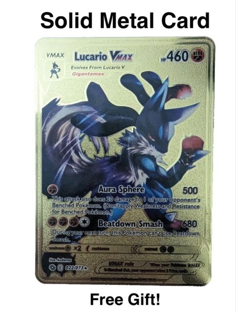 Shadow Charizard Blastoise Venusaur Tag Trio GX Metal Pokemon 