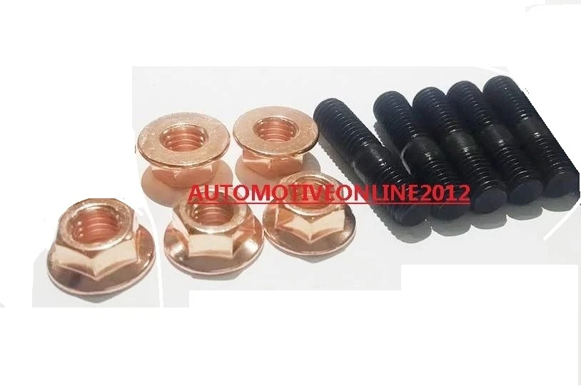 KIT DE PERNOS DE TUBO DE VOLTEO TURBO JDMPRO 5 PERNOS para SILVIA S13 S14 S15 T25 T28 GT2871 GT28 Foto 1 de 1
