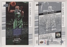 2008-09 Upper Deck UD Game Jersey Kevin Garnett #GA-KG HOF