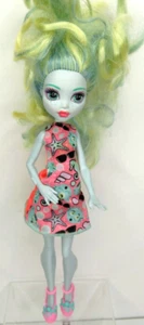 Monster High Lagoona Blue Shriek Wrecked 2008 Head 2016 Body Dress/Zapatos - Imagen 1 de 8