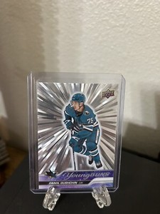 2023-24 Upper Deck Series 1 Outburst Silver Young Guns #239 Daniil Gushchin