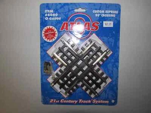 ATLAS #6080 O SCALE 90 DEGREE CROSSING NEW SEALED! - Picture 1 of 1