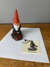 Vintage 1980s Artina Gnome Gabriel #108 Hand Painted Carrying Currants