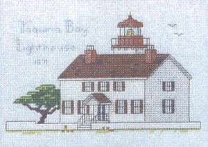 Cross Stitch Kit ~ Historic Lighthouse Yaquina Bay Light, OR #HD272 SALE! - Picture 1 of 3