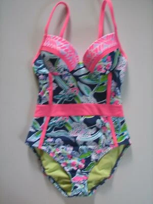 Lilly Pulitzer Underwire Swimsuit Bathing Suit  PALMA Sway this Way 0 - Image 1 of 4