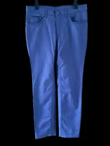 Bespoke Holland & Sherry Washable Denim Jeans 34x31” Slim Fit Wool Worsted - Picture 1 of 12