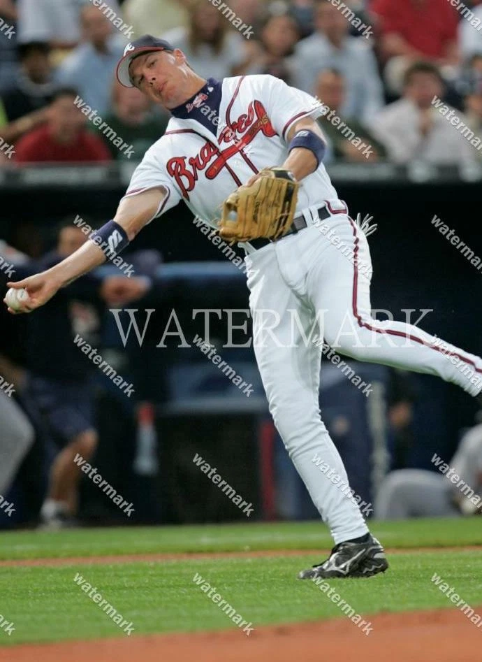 Foto de béisbol G56 Chipper Jones Atlanta Braves 8x10 11x14 16x20 Foto 1 de 1