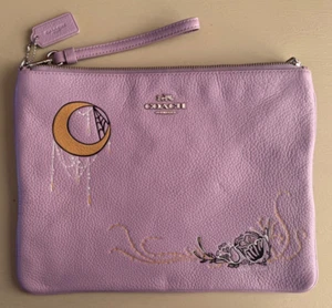 Coach Large Wristlet 30 with Animation by Tattoo Artist Chelsea Champlain F78048 - Picture 1 of 11