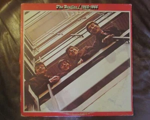 The Beatles 1962-1966 Double LP Vinyl Record Album - 1973 Apple Records VG+ - Picture 1 of 5