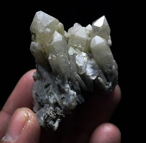 58.2g  New Find NATURAL Inner skeletal Elestial QUARTZ Crystal Specimen - Picture 1 of 12
