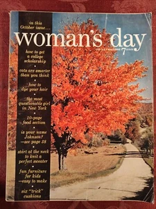 WOMANs DAY October 1955 Emily Hahn Mabel Brown Farwell Marion Lineaweaver - Picture 1 of 1