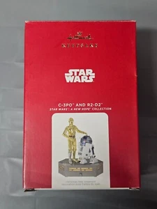 Hallmark Keepsake Geschichtenerzähler Star Wars C-3PO & R2-D2 interaktives Licht & Sound - Bild 1 von 1