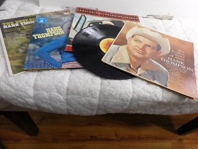 LOT OF 5 HANK THOMPSON  - VINTAGE COUNTRY  33 RPM LPS - Image 1 of 4
