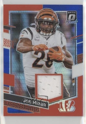 2023 Panini Donruss Optic Donruss Threads Blue Hyper Prizm Joe Mixon #DT-JM - Image 1 of 2