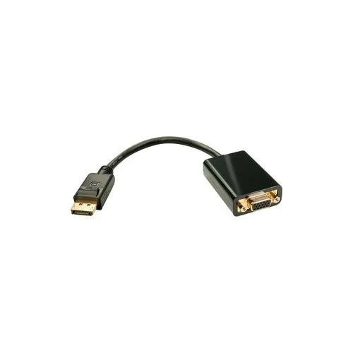 Lindy 15 Cm Video Cable Displayport Male To HD-15 VGA Black - Image 1 of 1