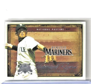Ichiro Suzuki 2005 Fleer National Pastime Historical Record Mariners #0586/2004 - Picture 1 of 2