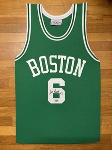 Bill Russell Signed Autographed Boston Celtics Jersey Hollywood Collectibles - Picture 1 of 3