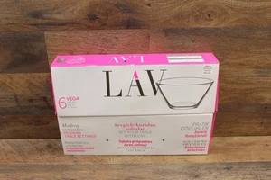 LAV 6x Vega Glas Servierschalen Küche Rührschalen 12 cm klar - Bild 1 von 3