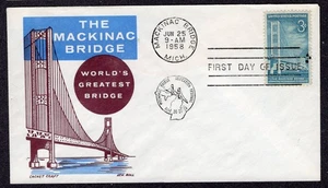 2007 Mackinac Bridge Opening (Scott 1109) - Cachet Craft FDC TB462 - Picture 1 of 1