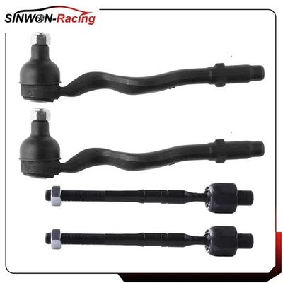 Juego de 4 eslabones delanteros interiores y exteriores para BMW 325Ci 01 - 2005 2006 Foto 1 de 4